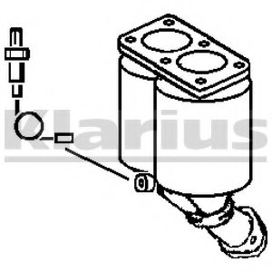 KLARIUS 322170 Catalytic Converter